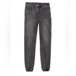 American Eagle Ne(x)t Level Cozy Denim Relaxed Mom Jogger - Stone Gray